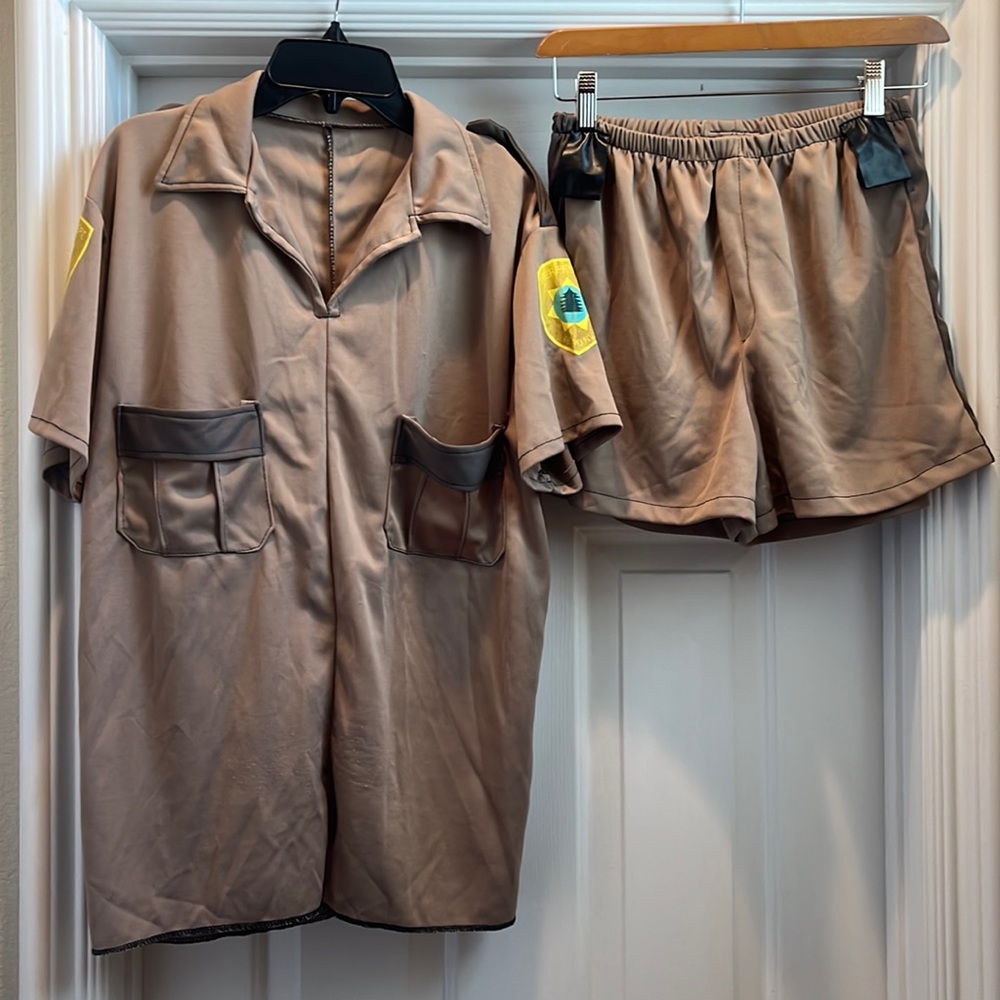 Rubie's Tan Costume Set with Patches